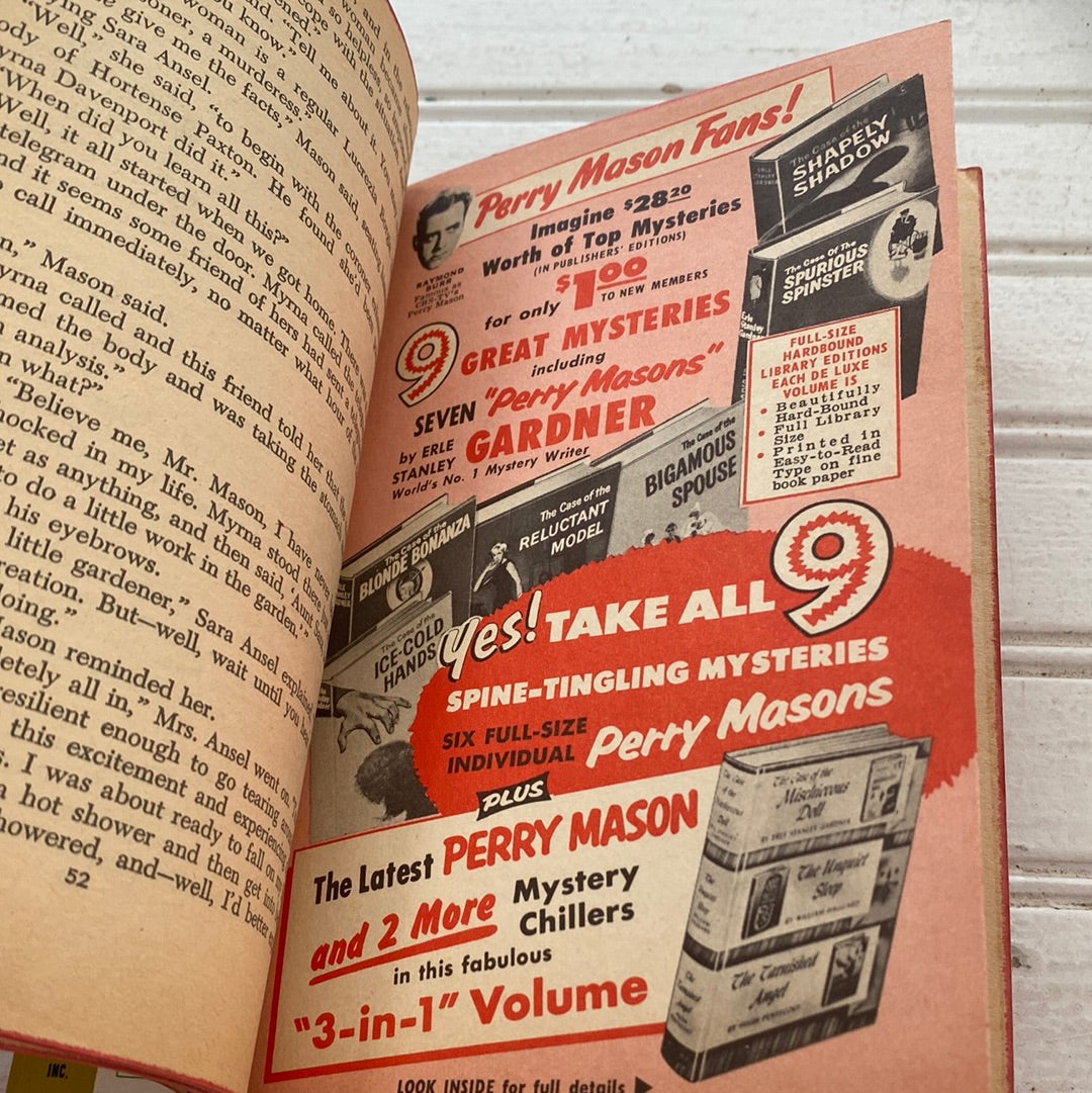 2 Perry Mason paperbacks