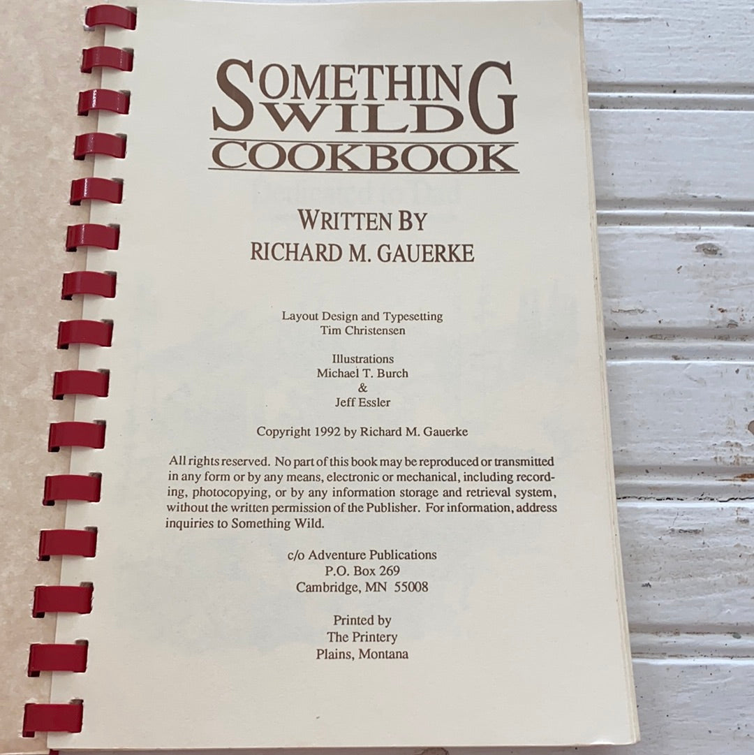Something Wild Cookbook 1992